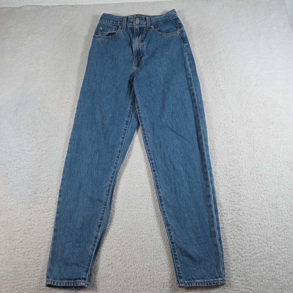Levi's Premium Jeans Womens High‎ Loose Taper Size 24x28